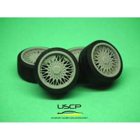 Rims & tires Accessoires - 1:24 - USCP - 24W015 | The Diecast Company