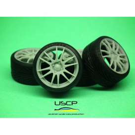 Rims & tires Accessoires - 1:24 - USCP - 24W075 | The Diecast Company