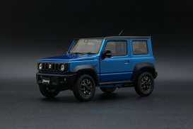 Suzuki  - Jimny JB64 2019 blue metallic/black - 1:18 - BM Creations - 18B0020 - BM18B0020rhd | The Diecast Company