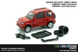 Suzuki  - Jimny JB43 1998 red - 1:64 - BM Creations - 64B0052 - BM64B0052 | The Diecast Company
