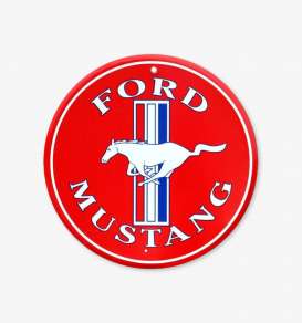 Tac Signs  - Mustang red - Tac Signs - RD14 - tacRD14 | The Diecast Company