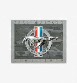 Tac Signs  - Mustang grey/silver - Tac Signs - D902 - tacD902 | The Diecast Company