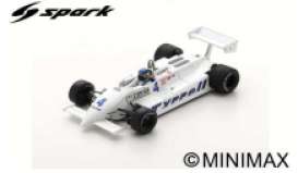 Tyrrell  - 011 1981 white - 1:43 - Spark - S7281 - spaS7281 | The Diecast Company
