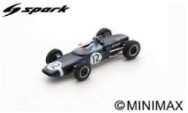 Lotus  - 18-21 1962 black - 1:43 - Spark - S7455 - spaS7455 | The Diecast Company