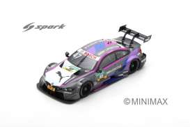 BMW  - M4 DTM 2018 black/purple - 1:43 - Spark - SG631 - spaSG631 | The Diecast Company