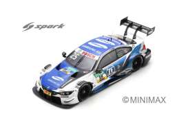 BMW  - M4 DTM 2018 blue/white - 1:43 - Spark - SG634 - spaSG634 | The Diecast Company