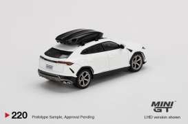 Lamborghini  - Urus white/black - 1:64 - Mini GT - 00220-L - MGT00220lhd | The Diecast Company