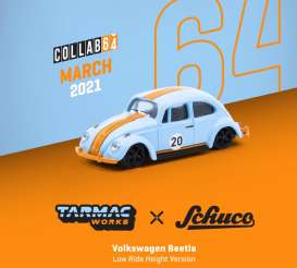 Volkswagen  - Beetle blue/orange - 1:64 - Tarmac - T64S006GF - TC-T64S006GF | The Diecast Company