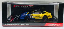 Honda  - NSX GT (NA2) #95 2009 yellow/blue/black - 1:64 - Inno Models - in64NSXGTMGP20SP - in64NSXGTMGP20SP | The Diecast Company