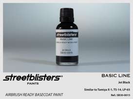 Paint  - jet black - Streetblisters - SB30-0015 - SB30-0015 | The Diecast Company