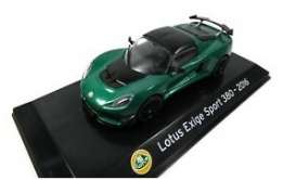 Lotus  - Exige 2016 green/black - 1:43 - Magazine Models - SCLotus380 - magSCLotus380 | The Diecast Company