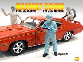 Figures  - Hazmat Crew Figure IV 2021  - 1:18 - American Diorama - 76270 - AD76270 | The Diecast Company