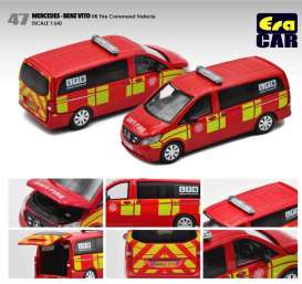 Mercedes Benz  - Vito red - 1:64 - Era - MB20VITRN47 - EraMB20VITRN47 | The Diecast Company