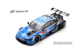 BMW  - M4 DTM 2019 blue/black/white - 1:43 - Spark - SG644 - spaSG644 | The Diecast Company