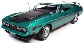 Ford  - Mustang 1971 green - 1:18 - Auto World - AMM1262 - AMM1262 | The Diecast Company