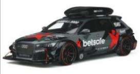 Audi  - RS6 2015 black/grey/red - 1:18 - GT Spirit - GT321 - GT321 | The Diecast Company