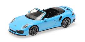 Porsche  - 911 2017 blue - 1:43 - Minichamps - 410067182 - mc410067182 | The Diecast Company