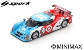 Riley  - MK XI 2008 blue/red/white - 1:43 - Spark - 43DA08 - spa43DA08 | The Diecast Company