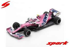 BWT Racing Point  - RP20 2020 pink/white/blue - 1:43 - Spark - s6497 - spas6497 | The Diecast Company