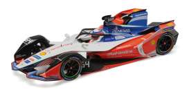 Mahindra  - 2018 orange/white/blue - 1:18 - Minichamps - 114180064 - mc114180064 | The Diecast Company