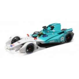 Nio  - 2018 white/blue - 1:43 - Minichamps - 414180016 - mc414180016 | The Diecast Company