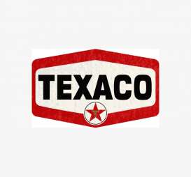 Tac Signs  - Texaco red/beige/black - Tac Signs - R98600 - tacR98600 | The Diecast Company