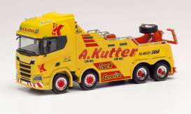 Scania  - CR HD yellow/red - 1:87 - Herpa - 312899 - herpa312899 | The Diecast Company