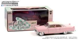 Cadillac  - Fleetwood 1955 pink/white - 1:24 - GreenLight - 84098 - gl84098 | The Diecast Company