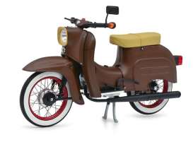 Simson  - KR51/1 Custom II brown - 1:10 - Schuco - S6636 - schuco6636 | The Diecast Company
