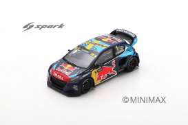 Peugeot  - 208 2020 dark blue - 1:43 - Spark - S7880 - spas7880 | The Diecast Company