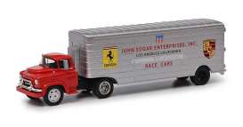 GMC  - 500 red/chrome - 1:43 - Schuco - 9134 - schuco9134 | The Diecast Company