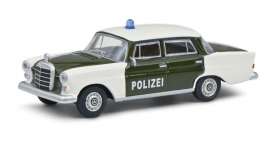Mercedes Benz  - 200 green/white - 1:64 - Schuco - 20278 - schuco20278 | The Diecast Company