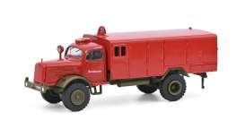 Mercedes Benz  - LG 315 TLF red - 1:87 - Schuco - 26586 - schuco26586 | The Diecast Company