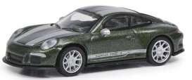 Porsche  - 911 R (991)  green - 1:87 - Schuco - 26601 - schuco26601 | The Diecast Company