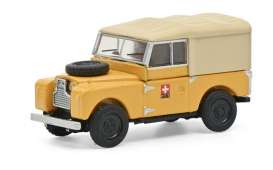 Land Rover  - 88 yellow - 1:87 - Schuco - 26622 - schuco26622 | The Diecast Company