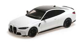 BMW  - M4 2020 white - 1:18 - Minichamps - 155020122 - mc155020122 | The Diecast Company