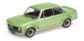 BMW  - 2002 Turbo 1973 green metallic - 1:18 - Minichamps - 155026206 - mc155026206 | The Diecast Company