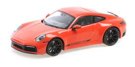 Porsche  - 911 Carrera 4S 2019 orange - 1:18 - Minichamps - 155067327 - mc155067327 | The Diecast Company