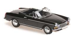 Peugeot  - 404 Cabriolet 1962 black - 1:43 - Maxichamps - 940112931 - mc940112931 | The Diecast Company
