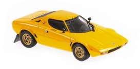 Lancia  - Stratos 1974 yellow - 1:87 - Minichamps - 870125020 - mc870125020 | The Diecast Company