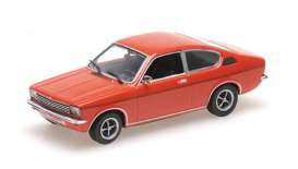 Opel  - Kadett Coupe 1973 red - 1:87 - Minichamps - 870040120 - mc870040120 | The Diecast Company
