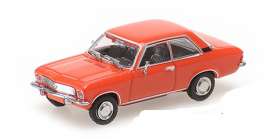 Opel  - Ascona 1970 red - 1:87 - Minichamps - 870040000 - mc870040000 | The Diecast Company