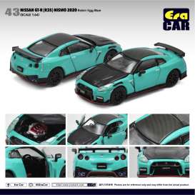 Nissan  - GT-R R35 2020 green-blue - 1:64 - Era - MB20GTRRN43 - Era20GTRRN43 | The Diecast Company