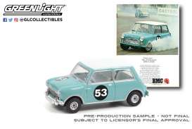 Morris  - Mini Cooper 1967 blue - 1:64 - GreenLight - 39080B - gl39080B | The Diecast Company