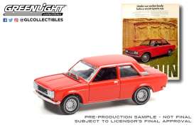 Datsun  - 510 1972 red - 1:64 - GreenLight - 39080C - gl39080C | The Diecast Company