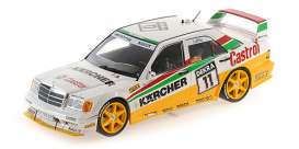 Mercedes Benz  - 190E 2.5-16 EVO 2 1992 white/yellow - 1:18 - Minichamps - 155923611 - mc155923611 | The Diecast Company