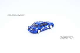 Nissan  - Primera (P10) #12 1994 blue - 1:64 - Inno Models - IN64-P10-CA12 - in64P10CA12 | The Diecast Company