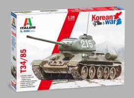 Military Vehicles  - T-34/85  - 1:35 - Italeri - 6585 - ita6585 | The Diecast Company