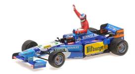Benetton Renault - B195 1995 blue/white/yellow - 1:43 - Minichamps - 517950601 - mc517950601 | The Diecast Company