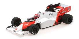 McLaren  - MP4/2 1984 white/red - 1:18 - Minichamps - 537841808 - mc537841808 | The Diecast Company